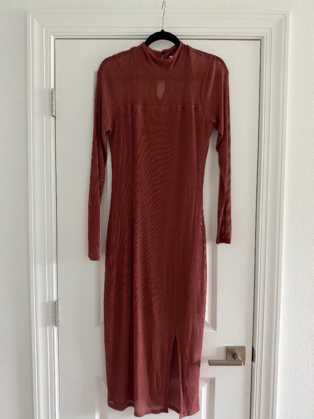 Express Mockneck Midi Dress